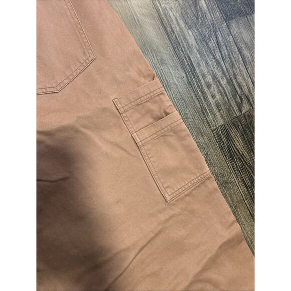 Harley Davidson Pink Brown Utility Jeans Men’s 36 x 34 Rose Khaki Denim NEW - Picture 9 of 11